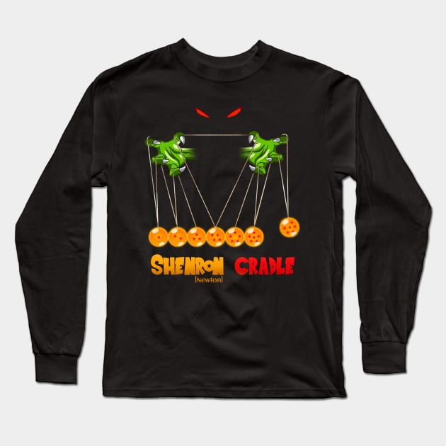 Dragon Ball; Shenron Cradle Long Sleeve T-Shirt by Meca-artwork